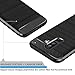 Dretal Galaxy J8 2018 Case, Carbon Fiber Shock Resistant Brushed Texture Soft TPU Phone case Anti-Fingerprint Flexible Full-Body Protective Cover for Samsung Galaxy J8 2018 (Black)