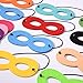 Blulu 20 Pieces Superhero Masks Eye Masks Felt Cosplay Masks Half Masks Party Masks with Elastic Rope for Party, Multicolor