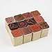 Wood Rubber Stamp, 12Pcs Korea DIY Diary Scrapbook Stamp Set -Nature