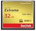 SanDisk Extreme 32GB Compact Flash Memory Card UDMA 7 Speed Up To 120MB/s- SDCFXS-032G-X46