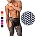 Chris&Je Men's Crotchless Pantyhose