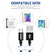 Micro USB Cable, 3Pack 10FT Nylon Braided Tangle-Free High Speed Charging Cord for Samsung, Nexus, LG, Motorola, Android Smartphones and More-[Blue+Black]