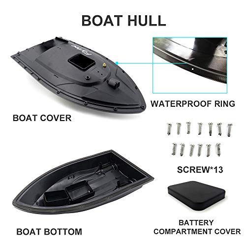 Goolsky Flytec 2011-5 RC Boat Fish Finder 1.5kg Loading Remote Control Fishing Bait Boat KIT Version DIY Boat