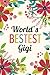 World's Bestest Gigi (6x9 Journal): Lined Writing Notebook, 120 Pages -- Red, Pink, and Teal Flowers