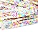 Necklaces Hard Candy - Individually Wrapped - 40 Count, Bulk 2 Pounds - Fruit Flavored Party Favors