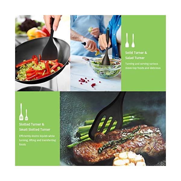 Kitchen-Cooking-Utensils-Set-with-Holder-Oudekay-48-Pack-Silicone-Cooking-Utensils-for-Nonstick-Cookware-Heat-Resistant-Spatula-Set-Dishwasher-Safe-Kitchen-Gadgets-Cookware-Tool-Set Kitchen Cooking Utensils Set with Holder, Oudekay 48 Pack Silicone Cooking Utensils for Nonstick Cookware Heat Resistant…