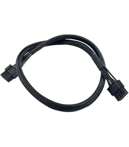 2-Pack: Genuine EVGA 8-Pin to Single 6 2pin PCI-E Power Cable PN: W001-00- 000147