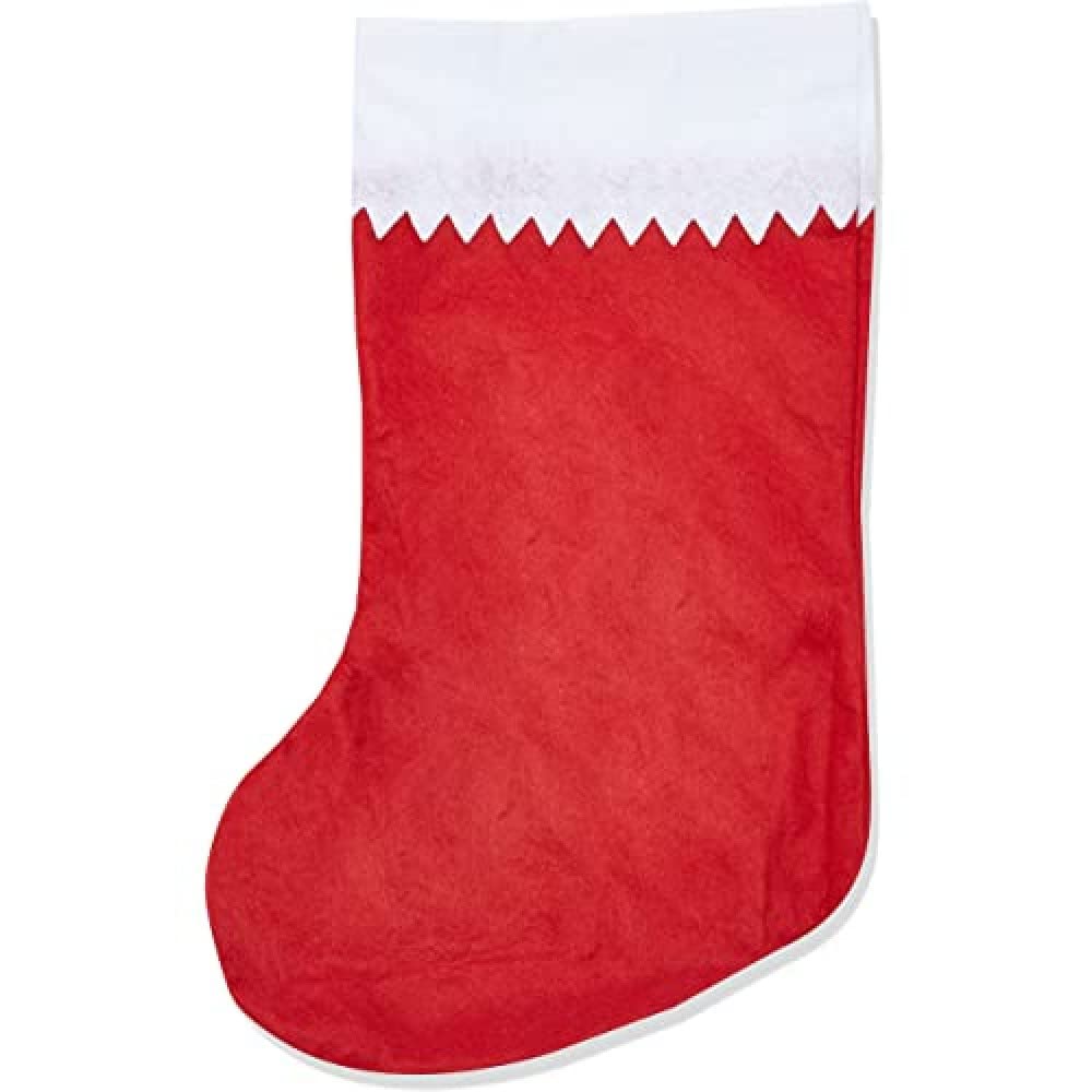 Baker Ross EX5973 Large Felt Christmas Stockings - Pack of 3, Christmas Socks for Kids, Great Christmas Fireplace Decorations to Decorate