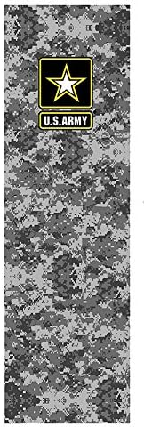 Truck Bed Band Greyscale Army Camo by Artful Signs - 12" x 40"