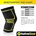 Compression Knee Brace and Support Sports Injury Prevention Joint Pain Relief and Arthritis Knee Sleeve by ActiveGear