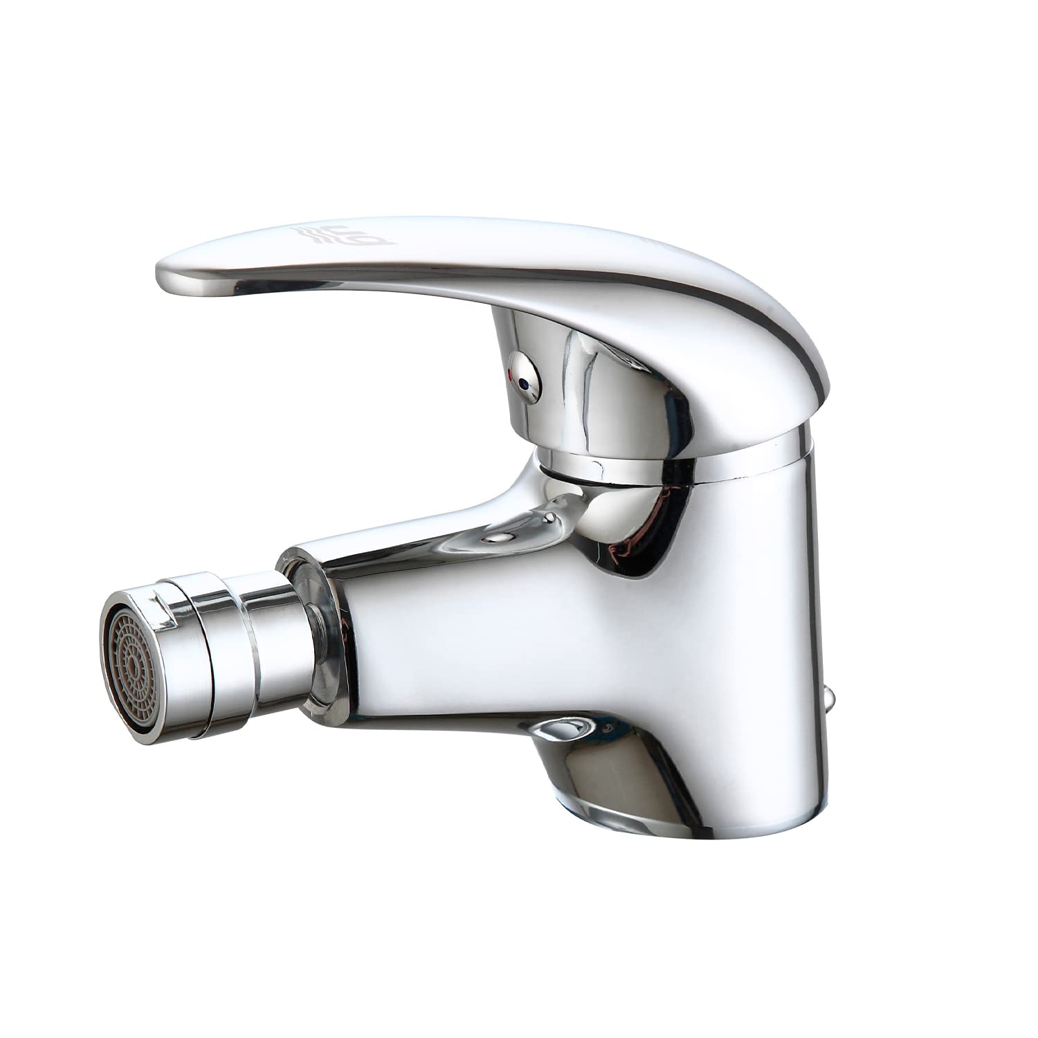 DP Bath Naranjo- Single lever bidet mixer tap, silver