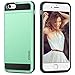 iPhone 6S Plus Case, Vofolen Card Holder iPhone 6S Plus Wallet Case Dual Layer Protective Shell Tough Bumper Armor Scratch-proof Hybrid Cover Case for iPhone 6S Plus 5.5 inch - Mint