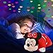 Pillow Pets Disney Rockin the Dots Minnie Mouse Sleeptime Lites - Retro Minnie Mouse Plush Night Light