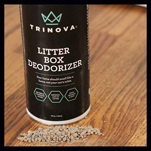 TriNova Kitty Litter Box Deodorizer 100 BioBased, Hypoallergenic