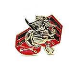US Marine Corps Logo Rank Emblem USMC Lapel Pin