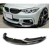 For 14-19 BMW F32 F33 F36 4 Series M Sport Bumper Carbon Fiber Front Lip Splitter