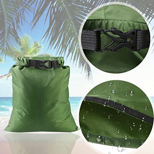 5 Pack Waterproof Dry Sacks, Lightweight Outdoor Dry Bags Ultimate Dry