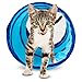 Weebo Pets Krinkle Collapsible Cat Tunnel with Peek Hole and Storage Bag by (20