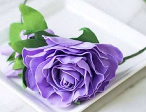 Purple rose headband - Purple floral headpiece for bridesmaid - Purple bridal headband - Bridesmaid hairpiece - Bride floral hair accessory