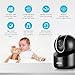 ANNKE HD 720p Wireless Security Camera Wi-Fi IP Camera with 2-Way Audio and Remote Pan/Tilt (Black)