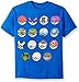 Pokemon Big Boys Pokemon Short Sleeve T-shirt, Royal, L-14/16