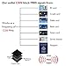Money Clip Slim Wallet, Minimalist Wallet, Men's&Women's Carbon Fiber Card Case (Red)