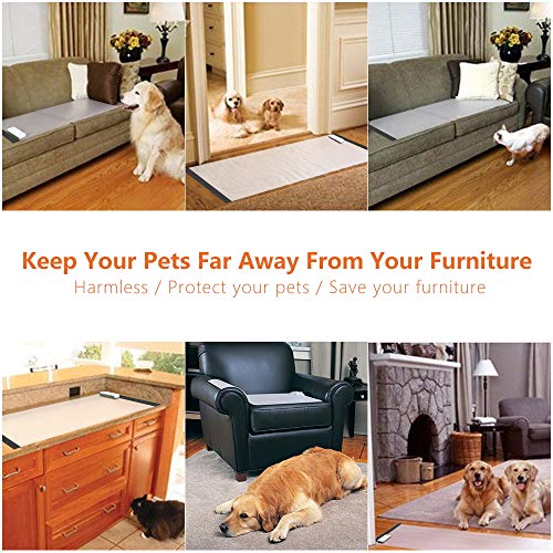 Balimo Pet Training Mat Cat Shock Mat Scat Mat for Cats Dogs, 3