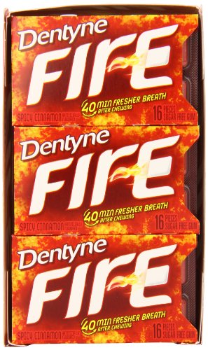 2 Dentyne+Sugar+Spicy+Cinnamon+Piece