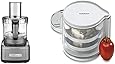 Cuisinart FP-8GMP1 Elemental 8-Cup Food Processor, Gunmetal & DLC-DH Disc Holder