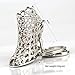 Maycom Silver High-heeled Shoe Keychain Creative Fashion Refinement Lady Gift Hollow Shoes Keyring Key Chain Ring Keyfob 86113