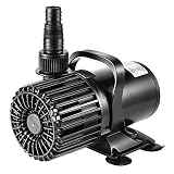 VIVOSUN 1600 GPH Submersible Water Pump100W Ultra Quiet Pump with 20.3ft Power Cord High Lift for Pond Waterfall Fish Tank Statuary Hydroponic
