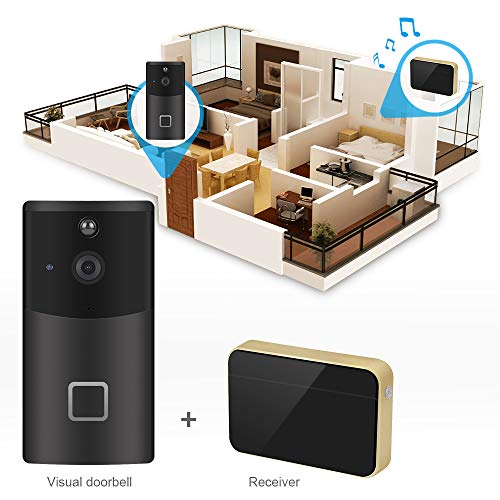 4 Doorbell+Security+166+Degree+Detection+Wireless