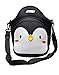 MOT Global Penguin Insulated Neoprene Lunch Tote Bag + Adjustable Shoulder Strap