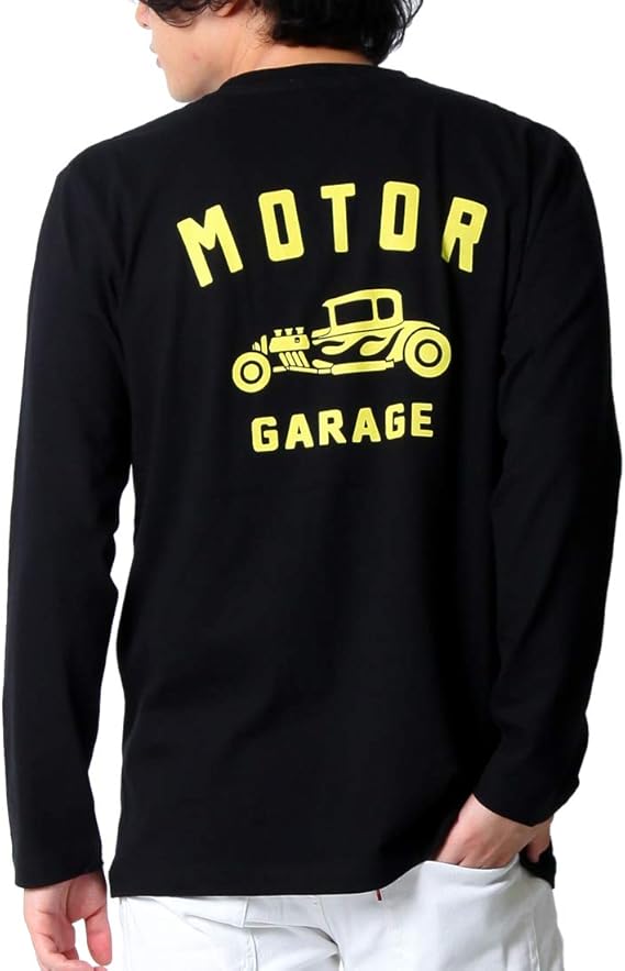 Amazon コンフューズ ロンt 長袖 Tシャツ メンズ おおきいサイズ ワーク系 ブランド ロゴ プリント Cflt2933 Tシャツ カットソー 通販