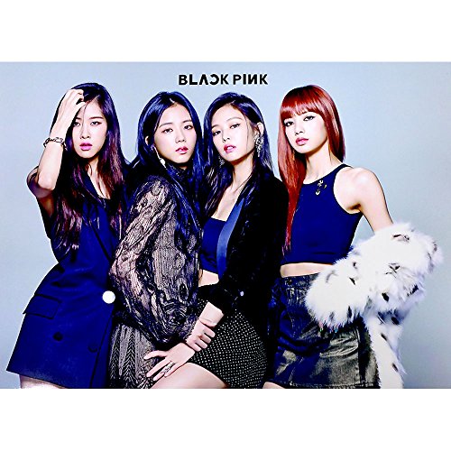 BLACK PINK - 12 PHOTO POSTERS + STICKER SET A3 Size Bromide