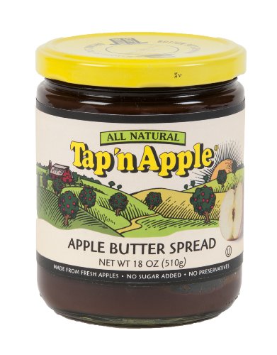 Tap N Apple Butter Spread, 18 Ounce -- 12 per case.