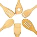 Merdumia Bamboo Cooking Utensils - 6 Set of Bamboo Kitchen Tools!