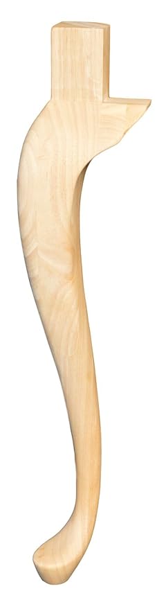 Furniture Legs Queen Anne Hardwood 9 Set Of 4 Ottomans