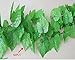 Youfui 82ft Artificial Grape Ivy vine Faux Leaf Garland Plants Fake Foliage Green Decor