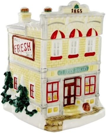 Liberty Falls Clara's Bakery Porcelain Cookie Jar