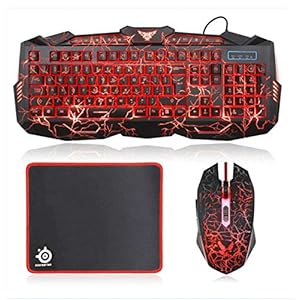 Gaming-keyboard-and-Mouse-Set-UK-Layout-3-Colors-LED-Backlit-Keyboard-and-Wired-Mouse-for-PC-Computer-Gamer-included-Gaming-Mouse-Mat Gaming keyboard and Mouse Set UK Layout 3 Colors LED Backlit Keyboard and Wired Mouse for PC &Computer Gamer, included Gaming Mouse Mat