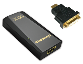 Diamond Multimedia UGA BVU3500H USB 3.0 TO HDMI/DVI Multi-Display Adapter