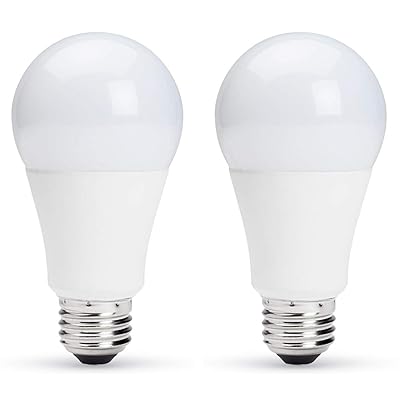 Lighting Science LS A19 60WE SLP 120 G1 BX Good Night LED Household Light Bulbs (2)