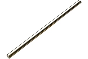 longcheer one Pieces 13 mm Diameter Brass rods 1/2 x 12 Brass Round Bar Stock Lathe Bar Stock Kit Round Brass Stock Solid Brass 300 mm Length Knife Pins Knife Handles, Brass bar