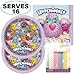 Hatchimals – Includes Paper Plates & Luncheon Napkins Plus 24 Birthday Candles – Serves 16