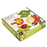 Petit Collage Beginner Jigsaw Floor Puzzle, Garden Bugs