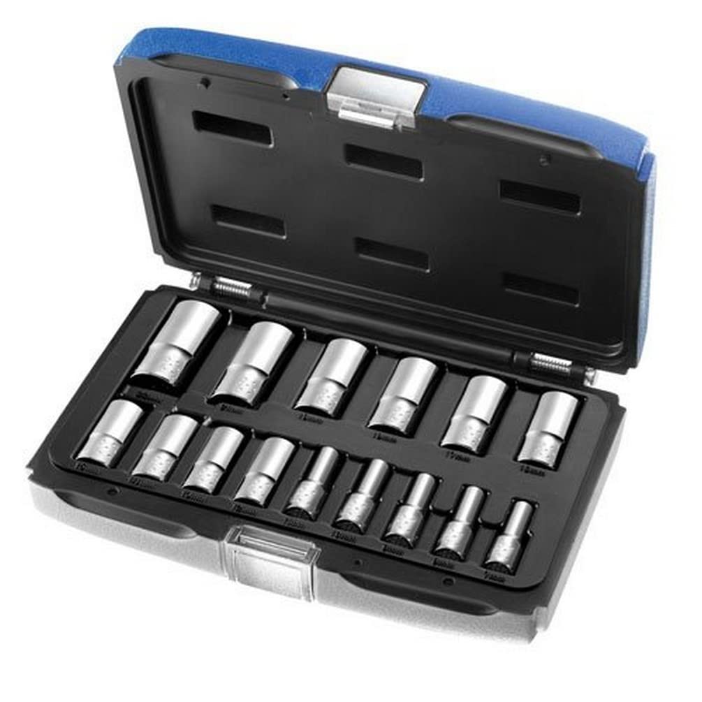Britool E031804B 3/8-inch Deep Socket Drive Set (15 Pieces)