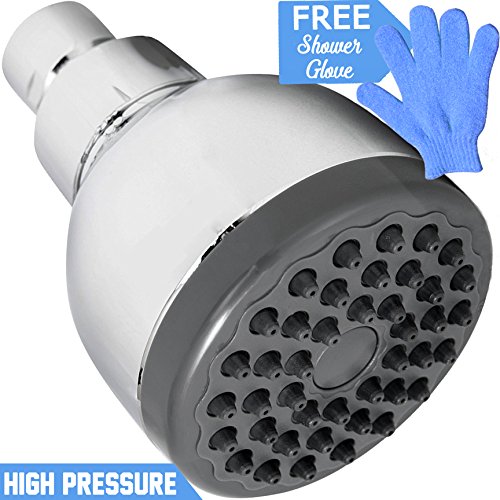 Unrestricted Water Flow Shower Head