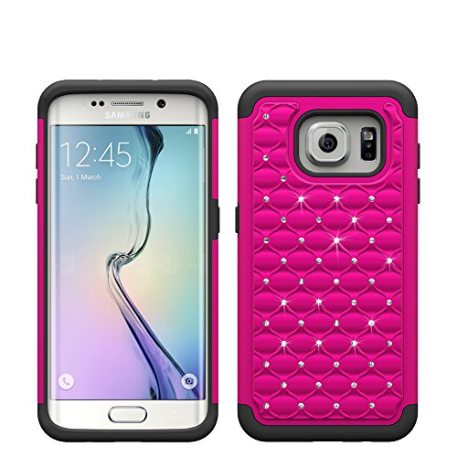 Galaxy s7 edge case, shock absorption osurce hybrid stu…