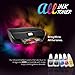 5PK Dye Refill Ink 70ml Compatible with GI-290 (2X Black 135ml / 1X Cyan Magenta Yellow 70ml) by ALLINKTONERPIXMA G4200, PIXMA G3200, PIXMA G2200, PIXMA G1200 Printers